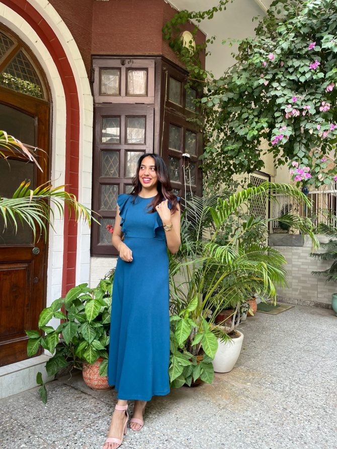 Sapphire Cocktail Dress