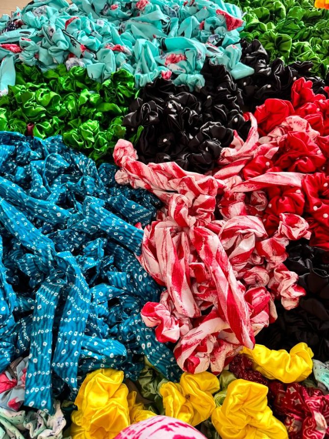 Assorted Scrunchies Set of 5