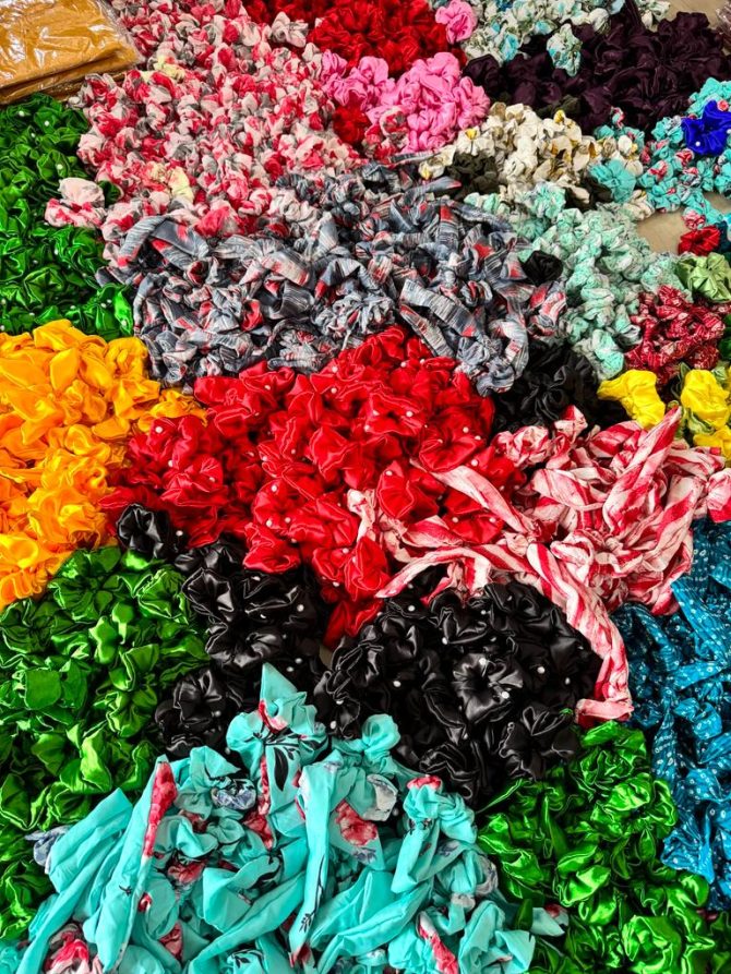 Assorted Scrunchies Set of 5