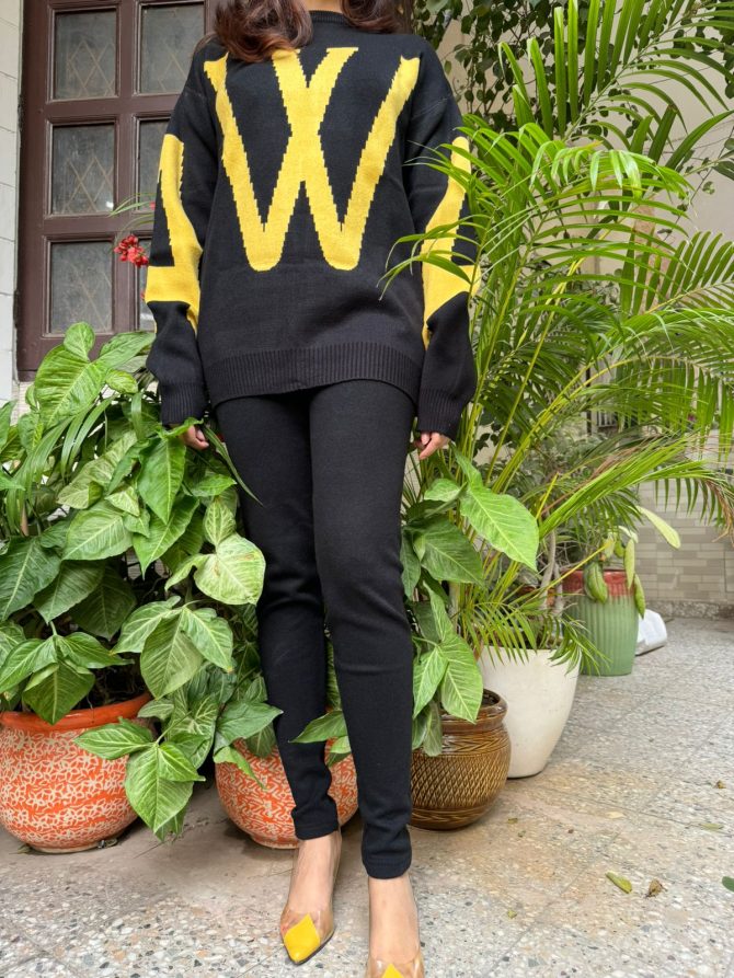 Warm Leggings (Free Size) - Black