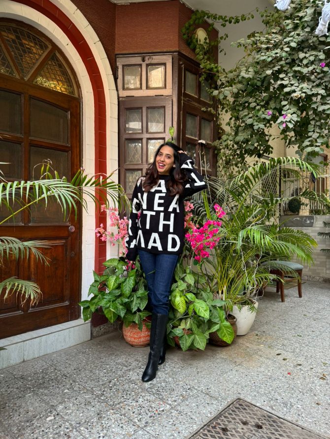 ABCD Sweater (Free Size)