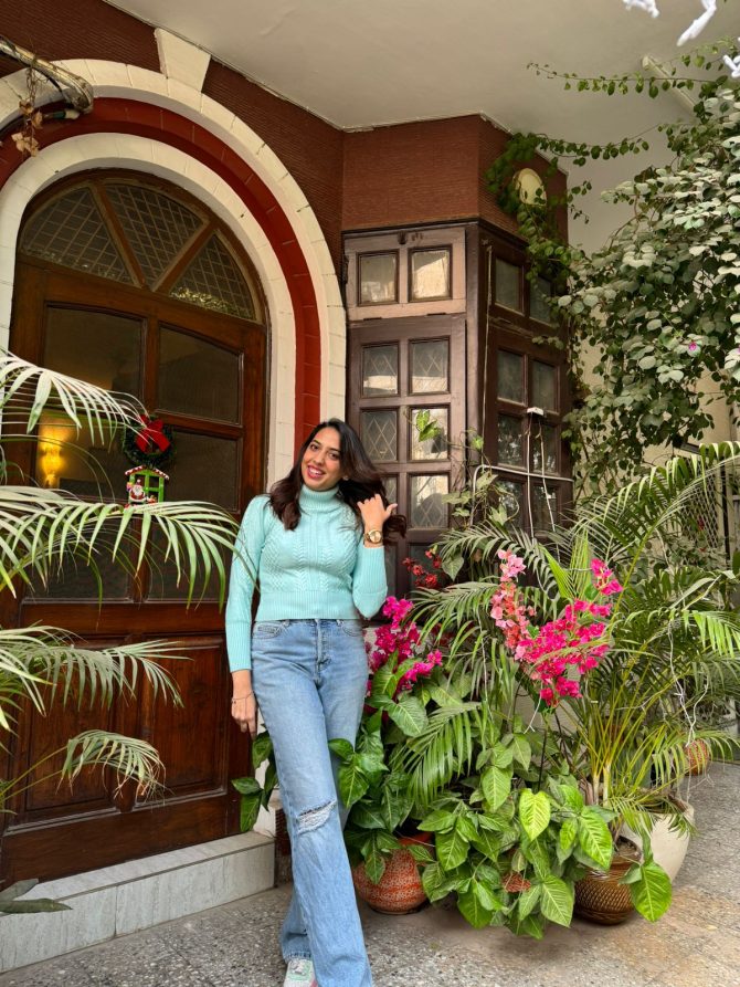 Mint Knit Turtleneck (Free Size)