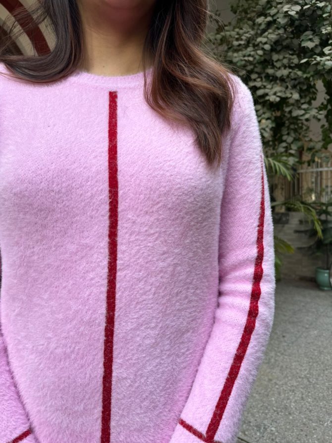 Formal Sweater Dress (Free Size)