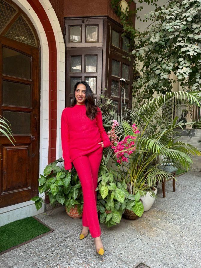 Cozy Warm Co-Ord Set (Free Size) (Luxe Collection)