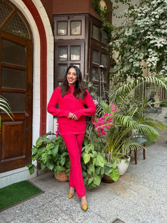 Cozy Warm Co-Ord Set (Free Size) (Luxe Collection)