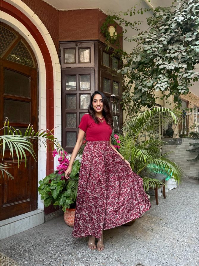 Floral Paisley Palazzo (Free Size)