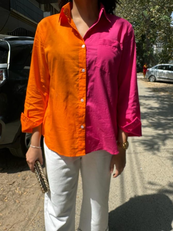 Halfsies Cotton Shirt
