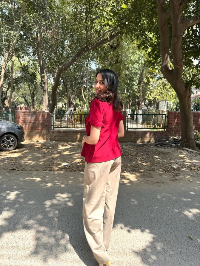 Alia Top - Burgundy