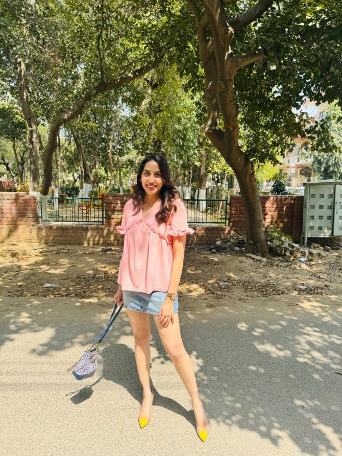 Alia Top - Peach