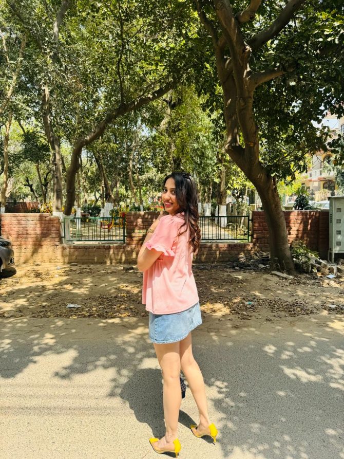 Alia Top - Peach