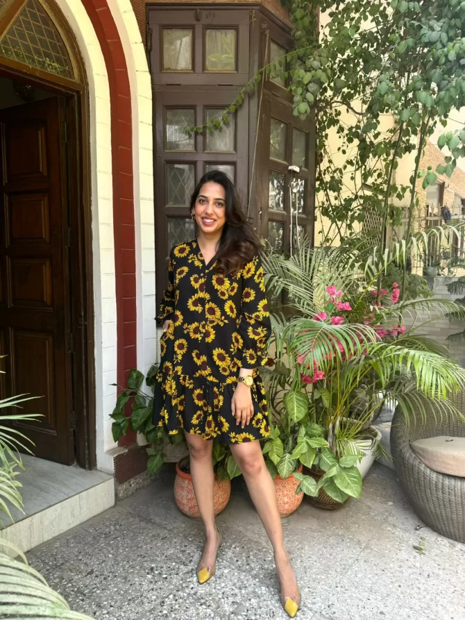 Silly Sunflower Dress (Luxe Collection) - Regular