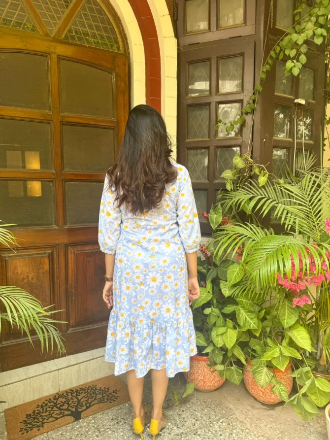 Breezy Bee Cotton Dress (Luxe Collection)