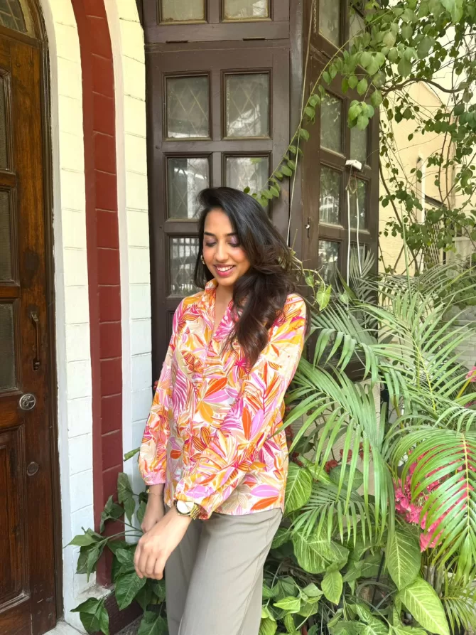 Quirky Queen Shirt - Orange (Premium Fabric)