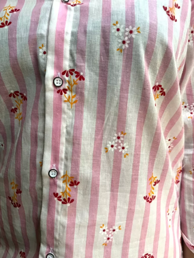 Flower Baby Cotton Shirt