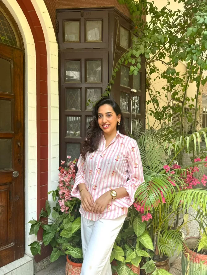 Flower Baby Cotton Shirt