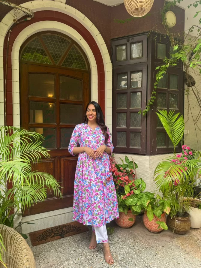 Angrakha Cotton Set (Premium Fabric)