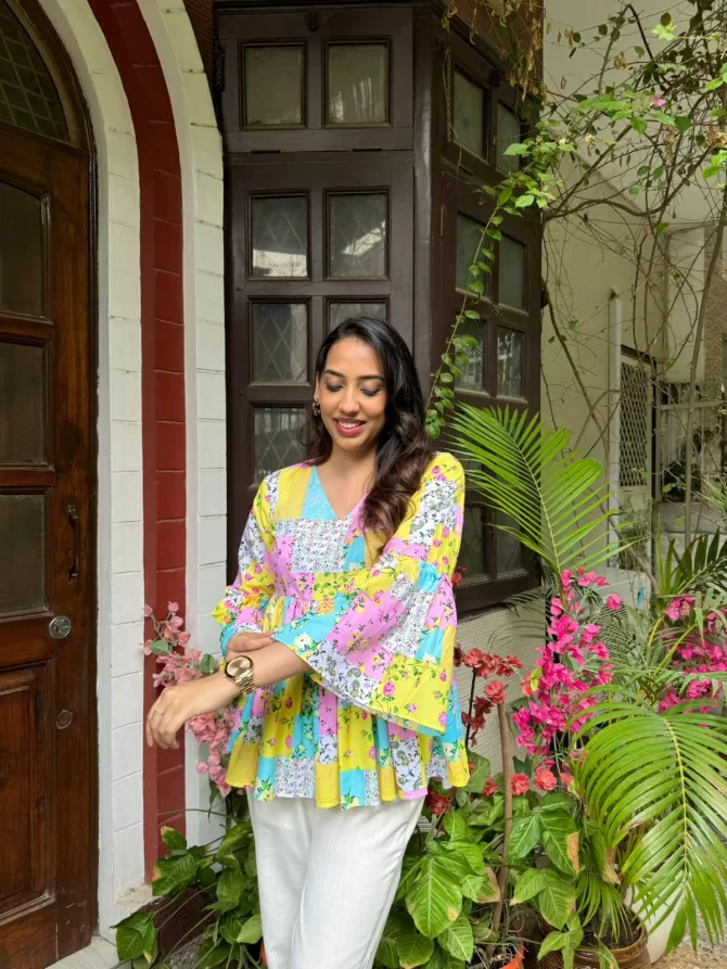 Pretty Patchwork Top (Premium Fabric)