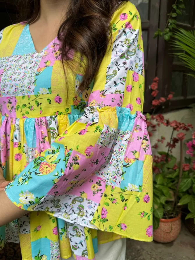 Pretty Patchwork Top (Premium Fabric)