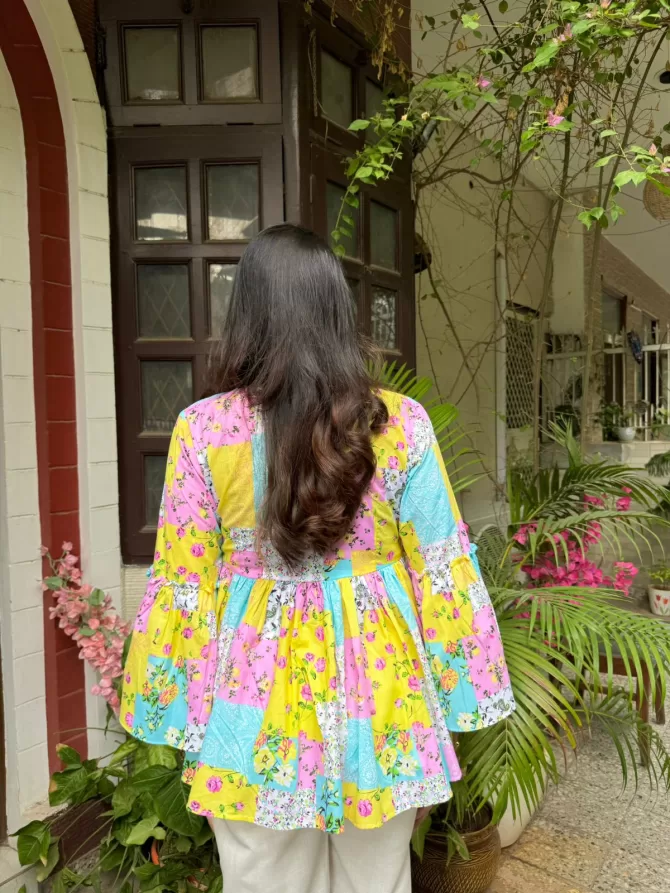 Pretty Patchwork Top (Premium Fabric)