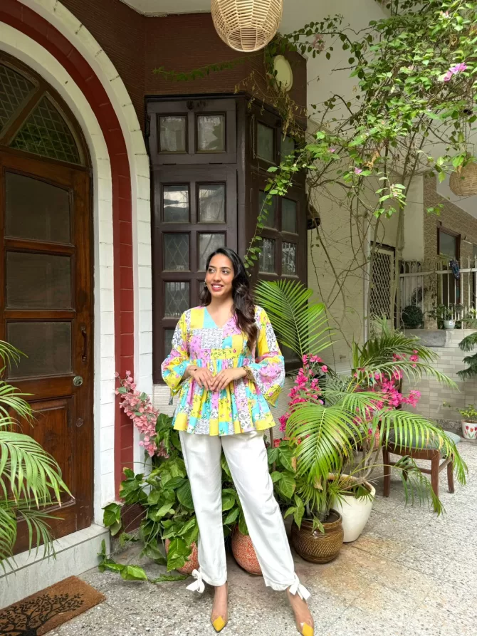 Pretty Patchwork Top (Premium Fabric)