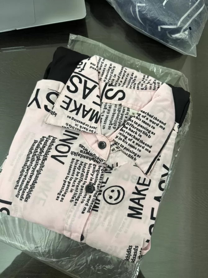 Magazine Printed Jumpsuit