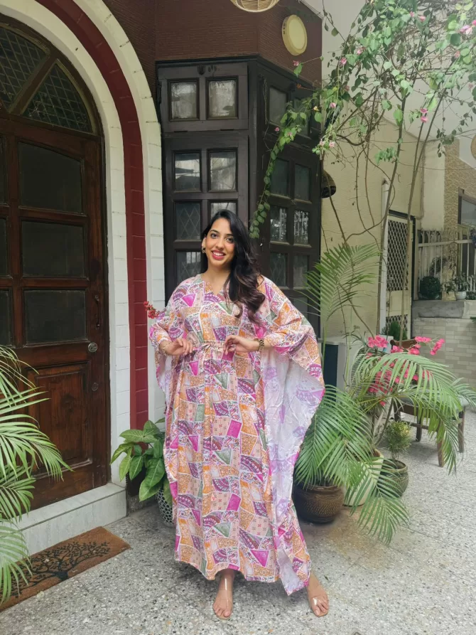 Kozy Kaftan Dress (Premium Fabric)