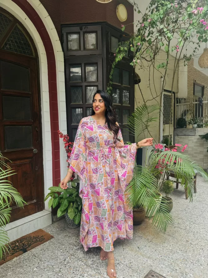 Kozy Kaftan Dress (Premium Fabric)