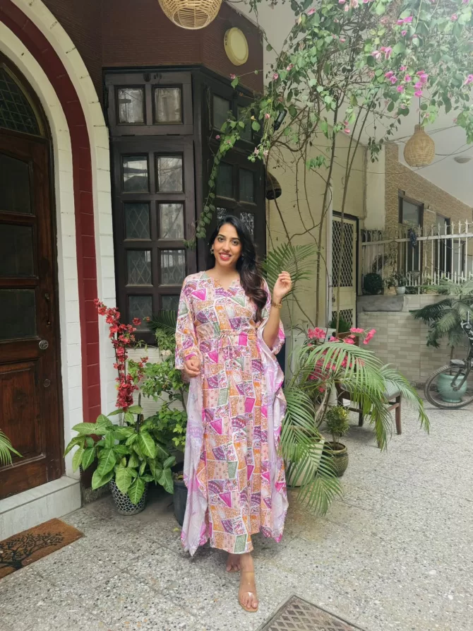 Kozy Kaftan Dress (Premium Fabric)