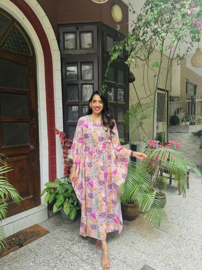 Kozy Kaftan Dress (Premium Fabric)