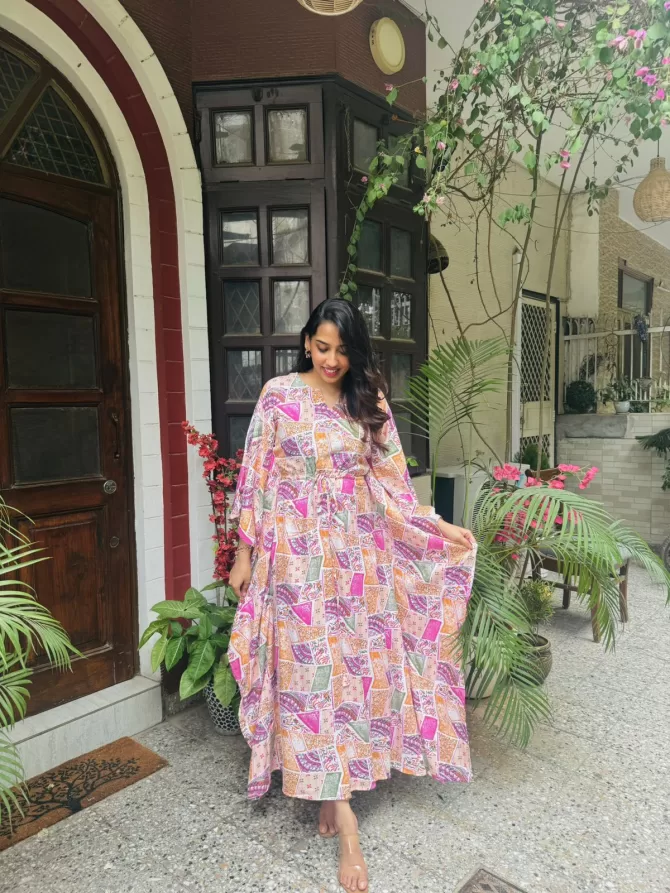 Kozy Kaftan Dress (Premium Fabric)