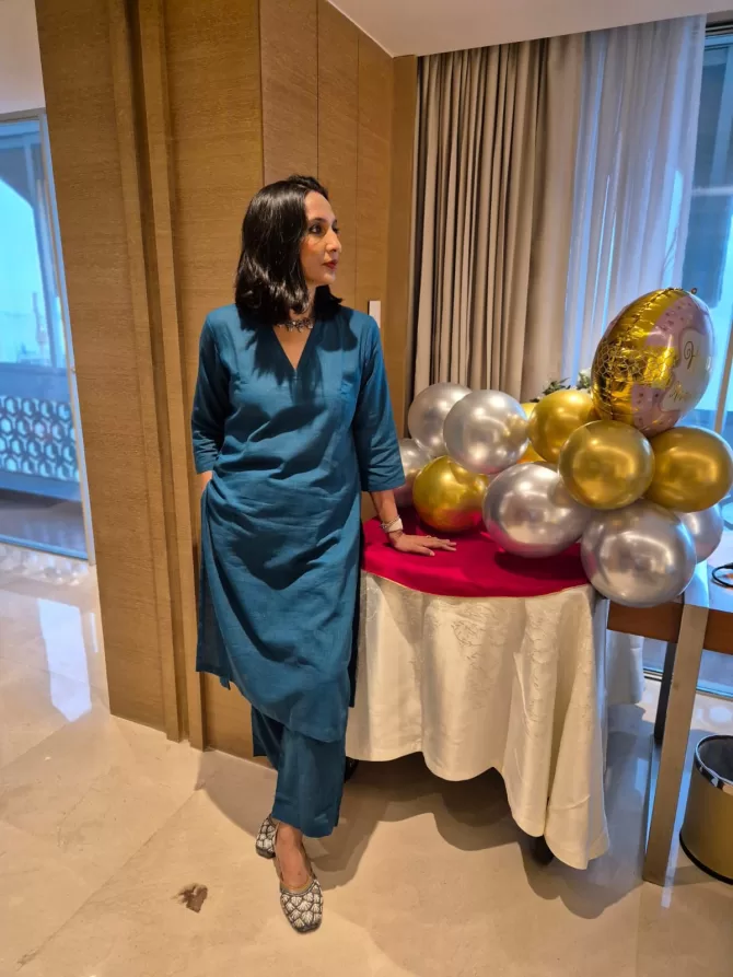 Luxe Lady Cotton Set - Teal