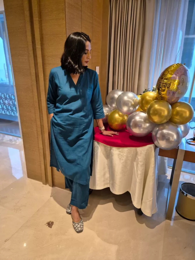 Luxe Lady Cotton Set - Teal