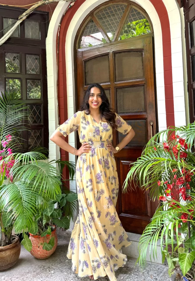 Shiuli Pastel Dress - Sunshine