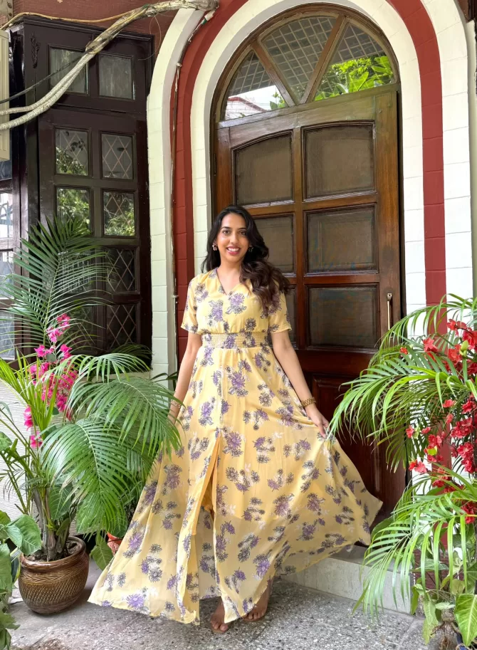 Shiuli Pastel Dress - Sunshine