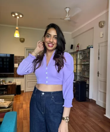 Fiesta Top – Lilac