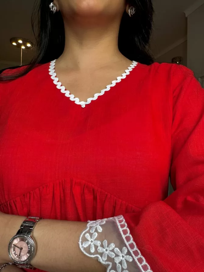 Mirchi Lace Set