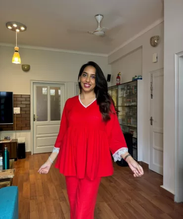 Mirchi Lace Set