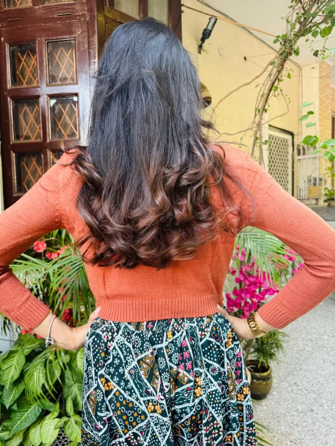 Classic Cardigan - Brown (Free Size)