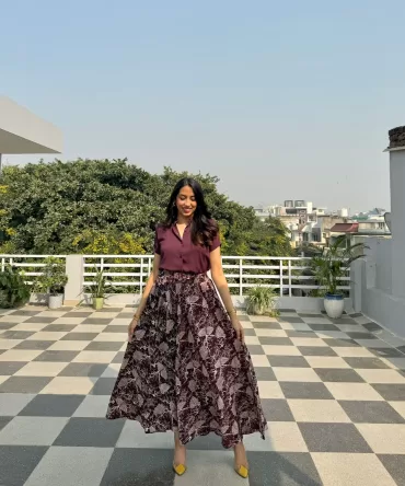 Fall Printed Palazzo (Free Size) 2