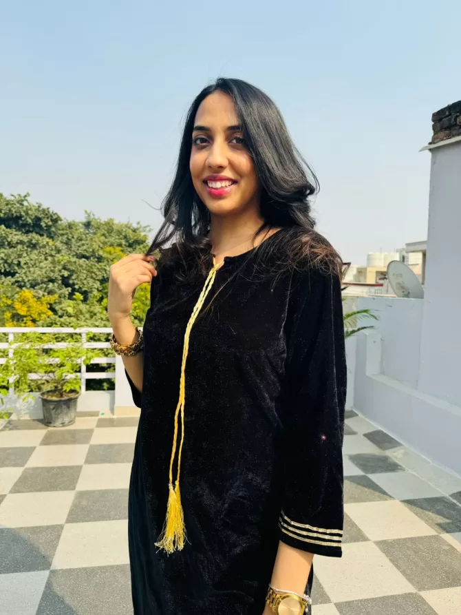 Maharani Velvet Set - Black