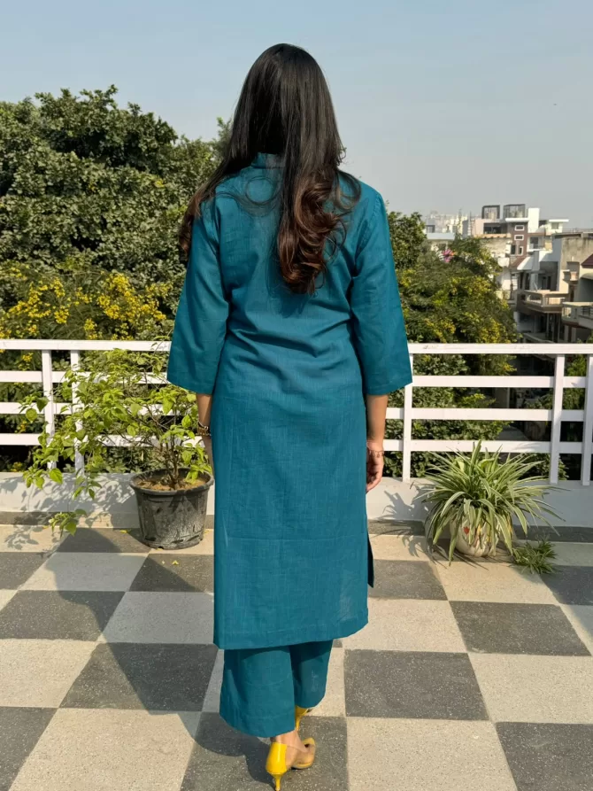 Luxe Lady Cotton Set - Teal