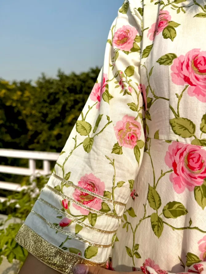 Rose 3 Piece Anarkali - Super Premium - Limited Edition
