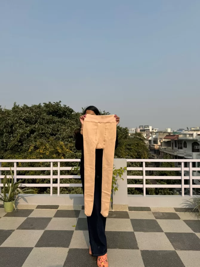 Fleece Lined Super Warm Leggings (Free Size)