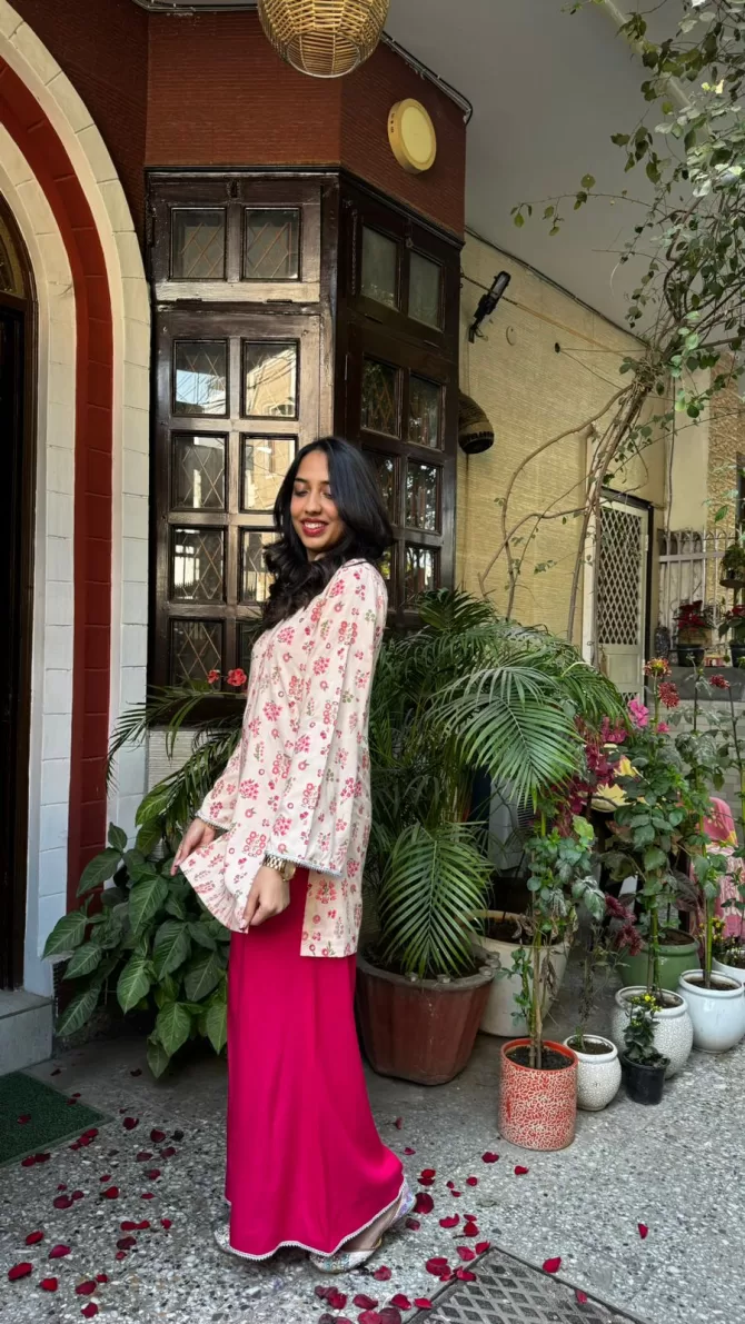 Magic Cream Kurta Set (Premium Collection)