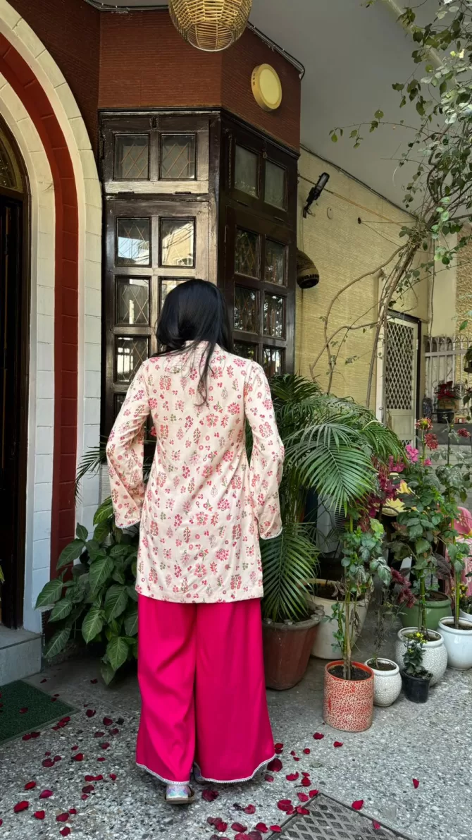 Magic Cream Kurta Set (Premium Collection)