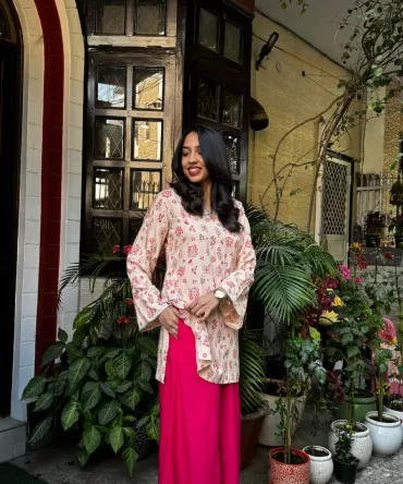 Magic Cream Kurta Set (Premium Collection) 2