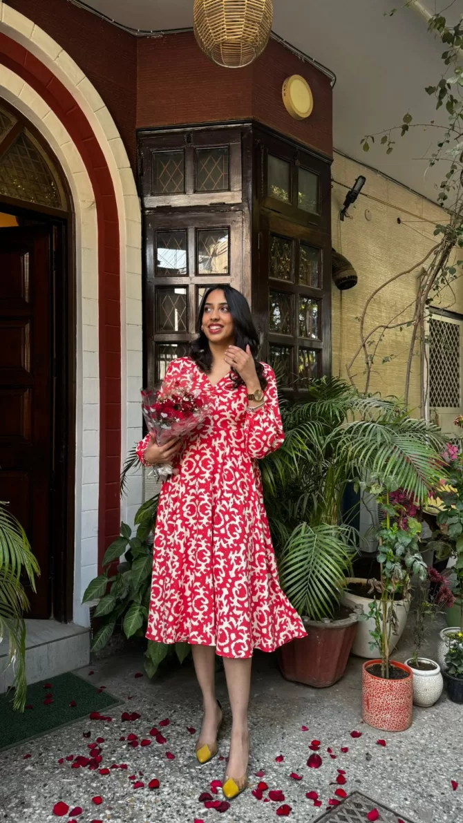 Forever Valentine Midi Dress (Premium Collection)