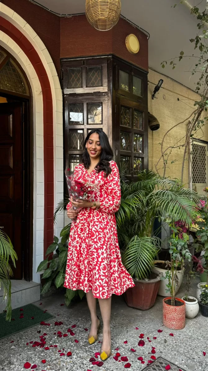 Forever Valentine Midi Dress (Premium Collection)