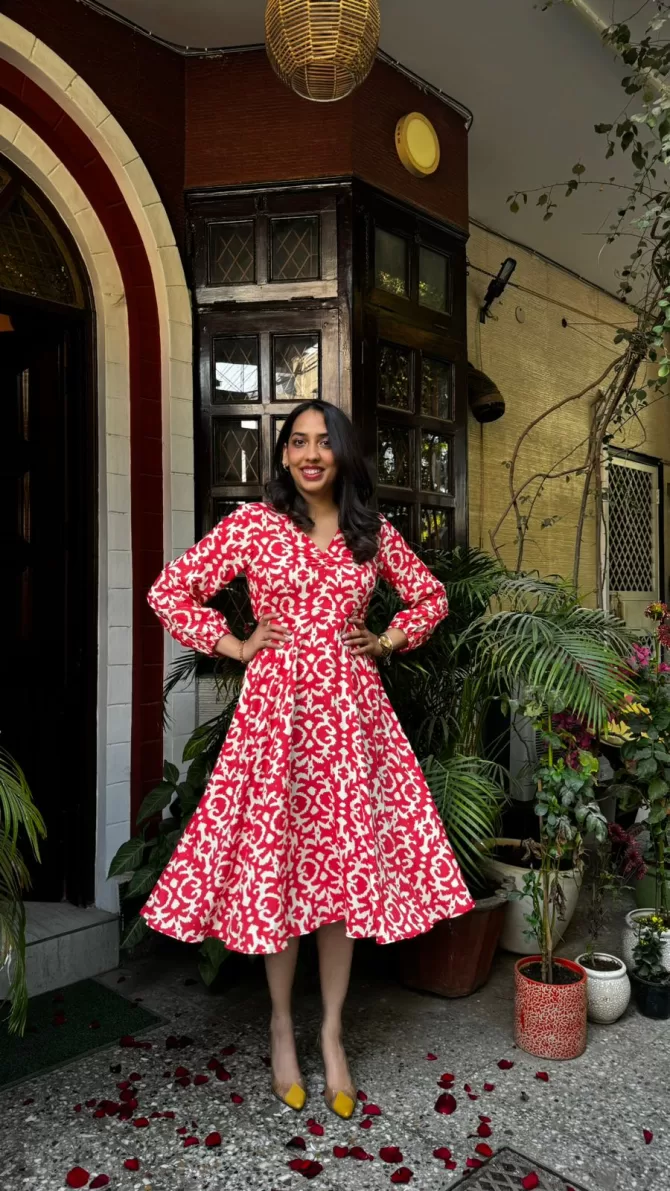 Forever Valentine Midi Dress (Premium Collection)
