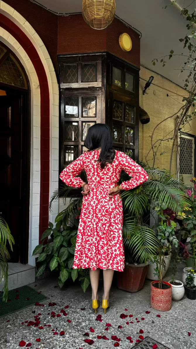 Forever Valentine Midi Dress (Premium Collection)